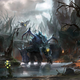 A picture of Roshan, a neutral minion named after the bowling ball of one of the original Dota mod’s designers